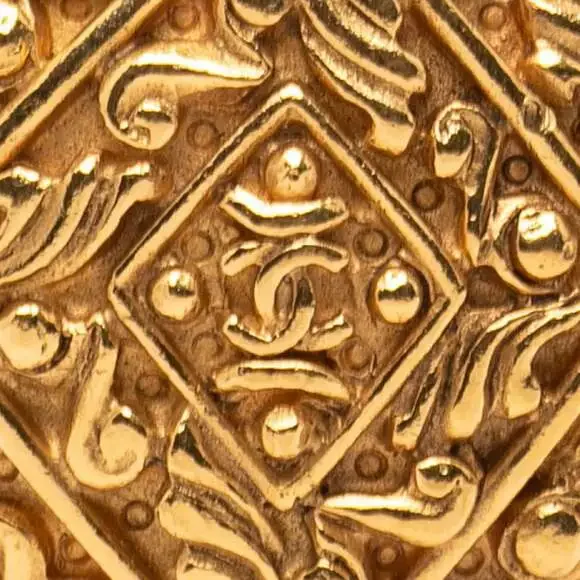 Chanel Cc Logo Brooch Metal #246690C68B - Picture 3 of 4